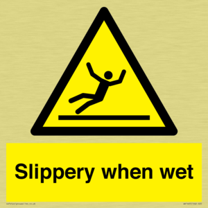 slippery when wet